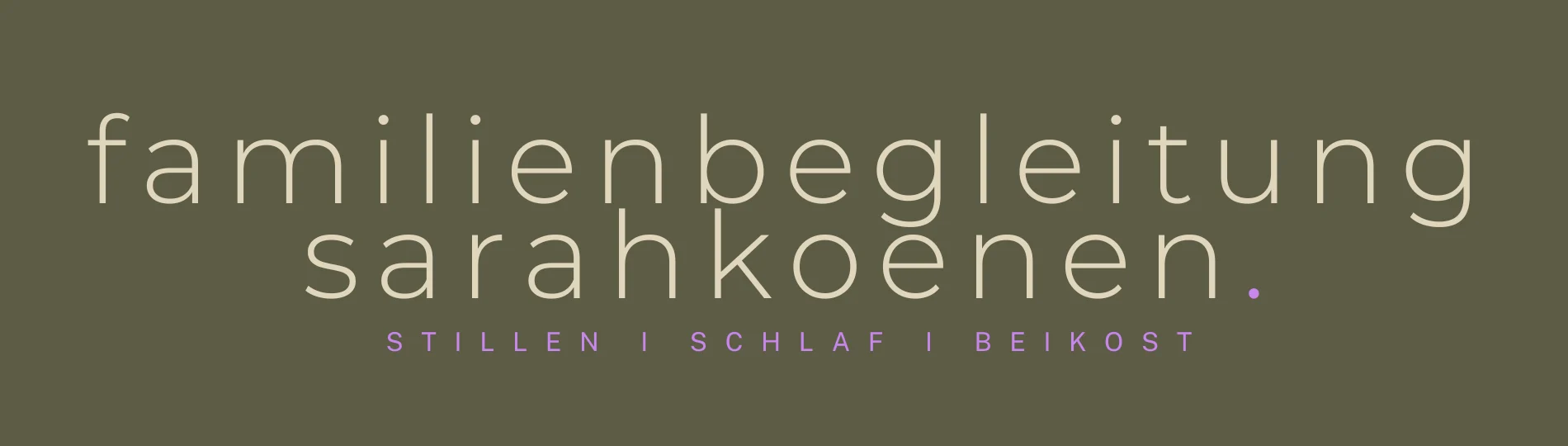 Familienbegleitung Sarah Koenen